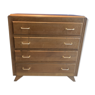 Commode vintage en chêne 1960