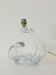 Crystal lamp foot Maison Daum France circa 1960