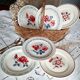 Mismatched dessert plates