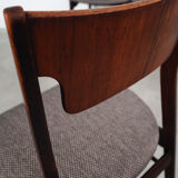 Set of six oak chairs, Danish design, 1970s, production: Denmark