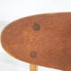 Set of four teak plywood chairs, The Netherlands 1950's