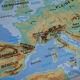 School map poster vintage Europe edition MDI - Old poster