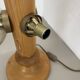 Large Organic Sculptural PINE Wooden Table Light by Temde Lights, Germany 1