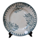 Ancienne assiette en céramique Terre de Fer Ste Amandinoise modèle Iris
