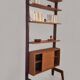 Teak shelving unit, Vintage Scandinavian 1960s