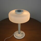 Mid-century rare white table lamp/ Napako, 1960's