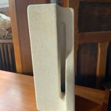 1970 carved stone lamp