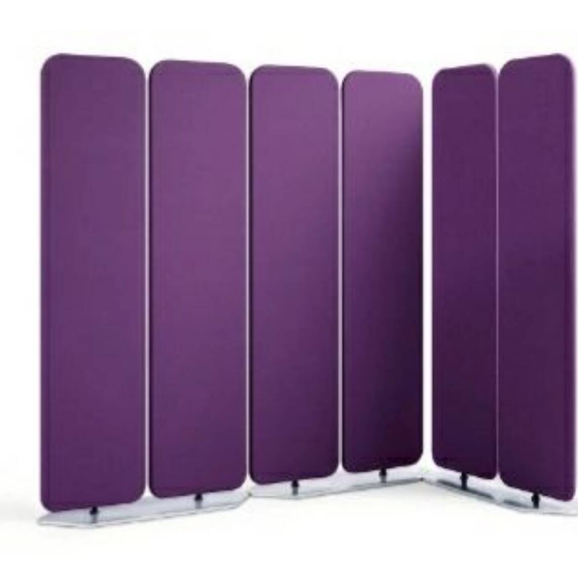 Viswall claustra screen by sedus set of 3 double-leaf screens