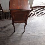 Vintage wooden bedside table
