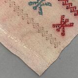 Old Turkish narrow Kilim Runner 114x50 cm shabby chic, vintage kelim