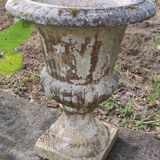 Pair of antique Medici stone vases