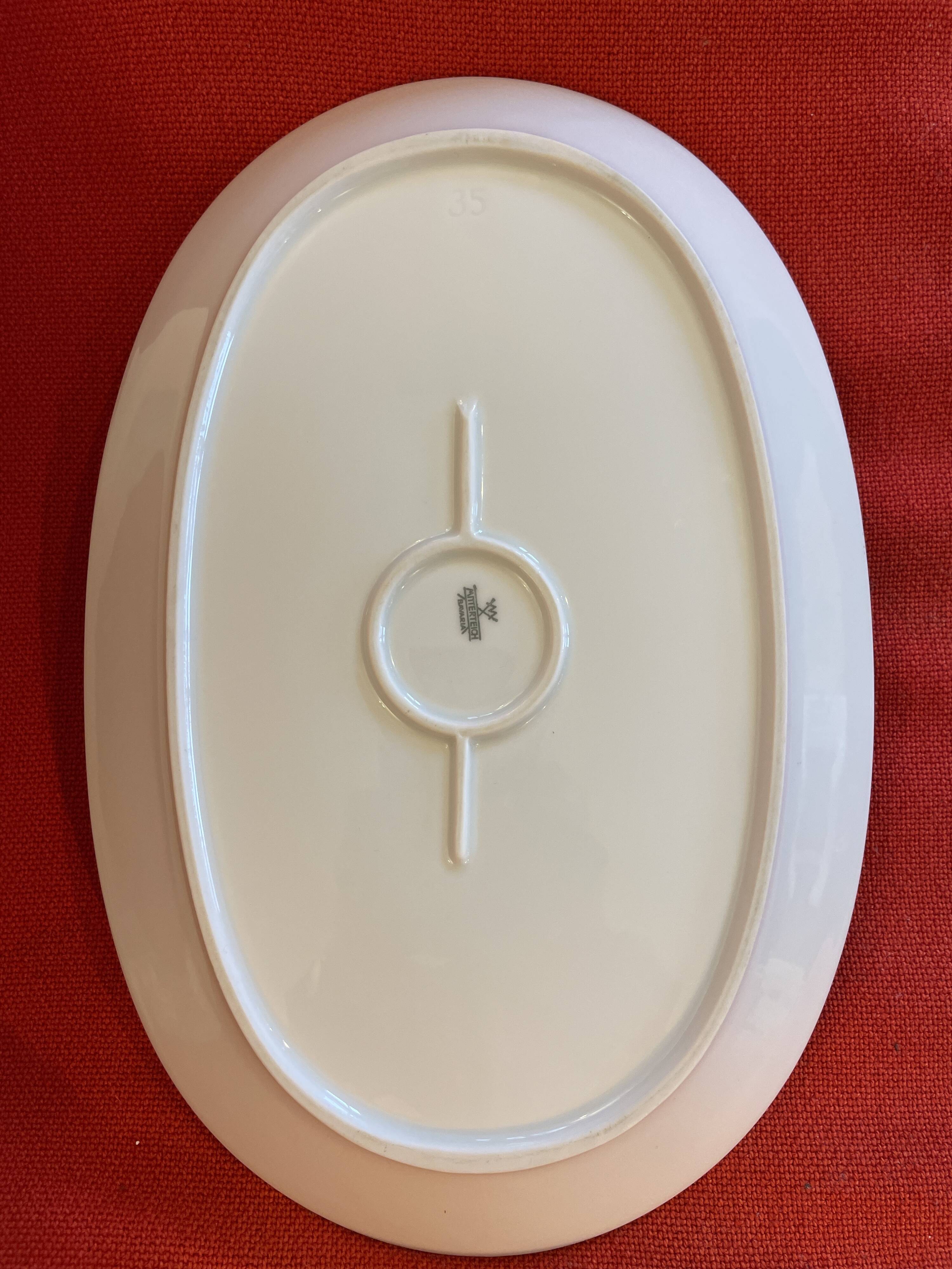 Flowered plate