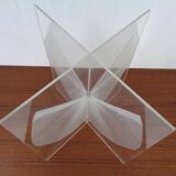 German Wing Object Sculpture in Acrylic Glass by Heinz Mack, 1980