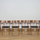 Mid-Century Dining Chairs Model 210 from Farstrup Møbler, 1960s, Set of 6