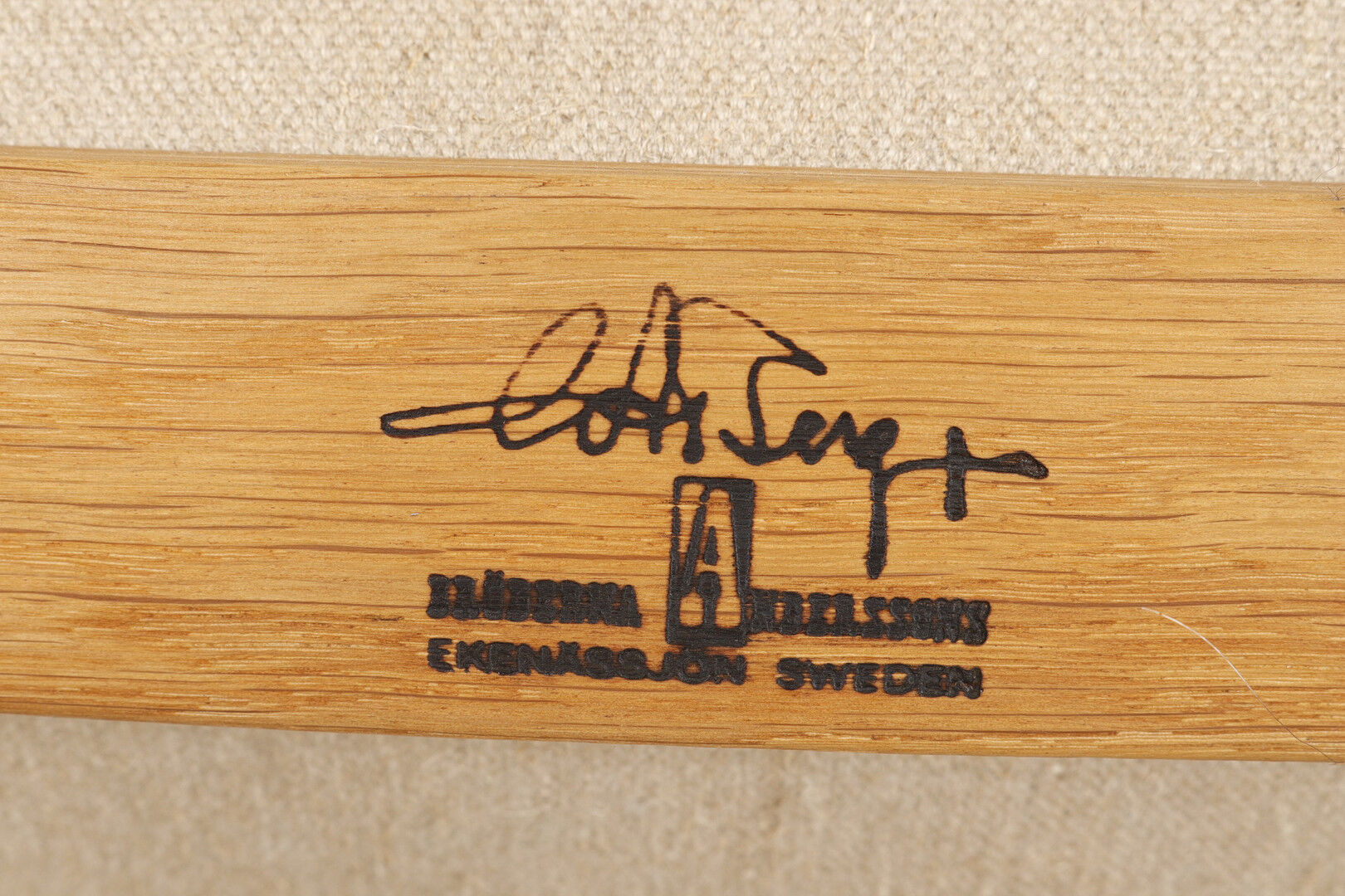 Rare Deck Chair The Rider Broderna Andersson , ekenassjon , Sweden