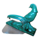 Pheasant statue sculpture glazed ceramic Ch.Lemanceau Art Deco