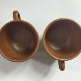 Sarreguemines "Savoie" coffee cups