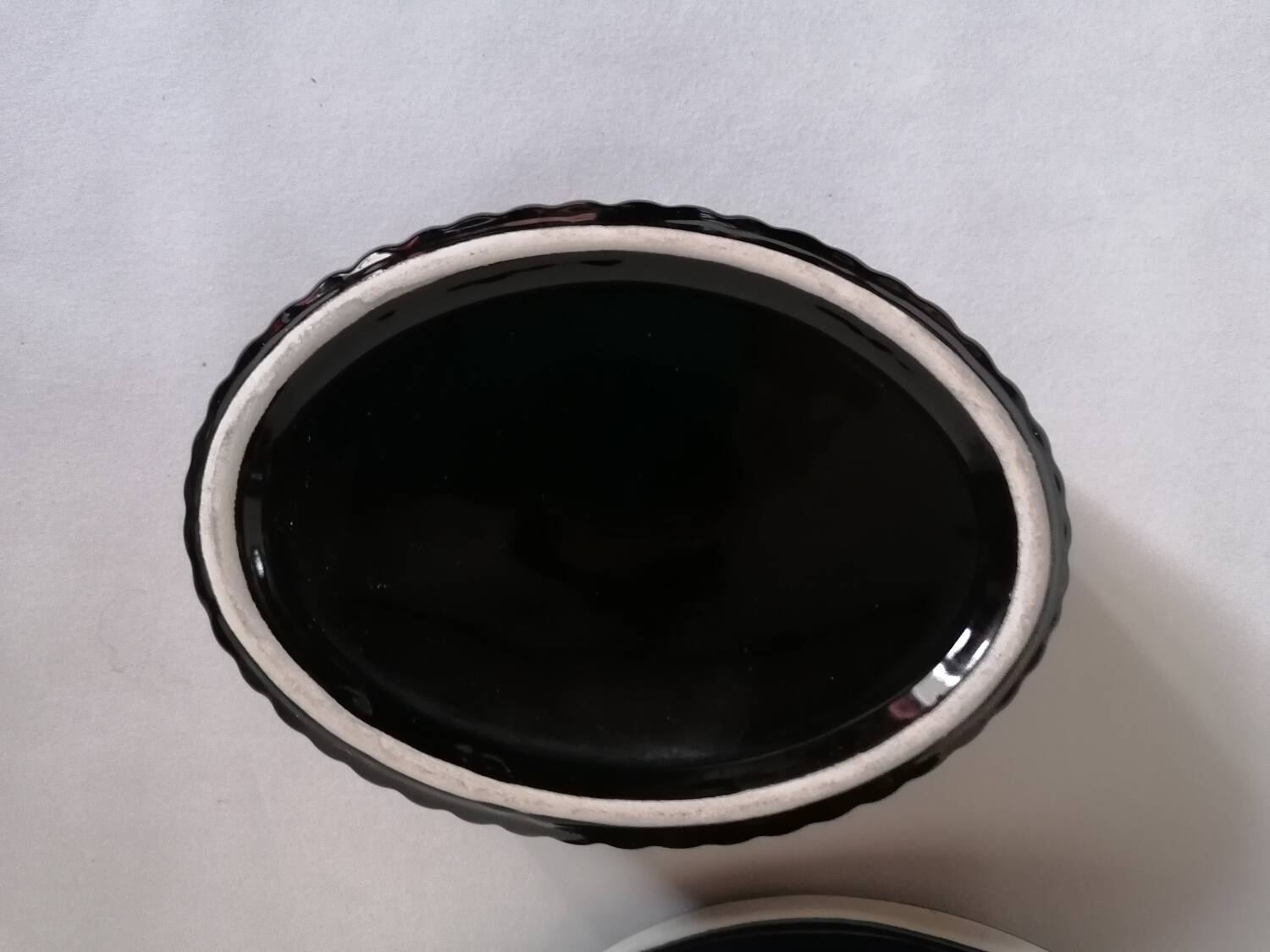 Zoomorphic duck terrine majolica slip