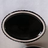 Zoomorphic duck terrine majolica slip