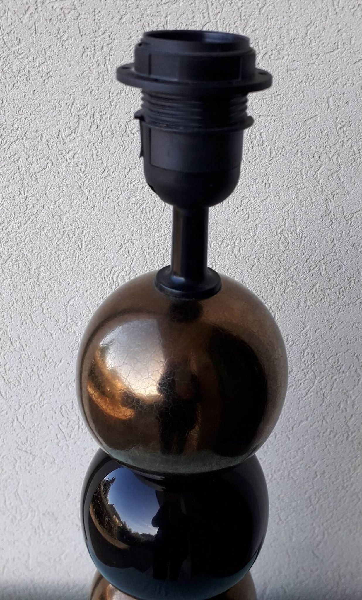 Pied de lampe en céramique