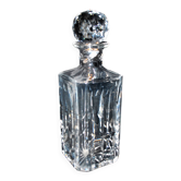 Whiskey decanter in crystal cut with diamond bevels 20.5cm