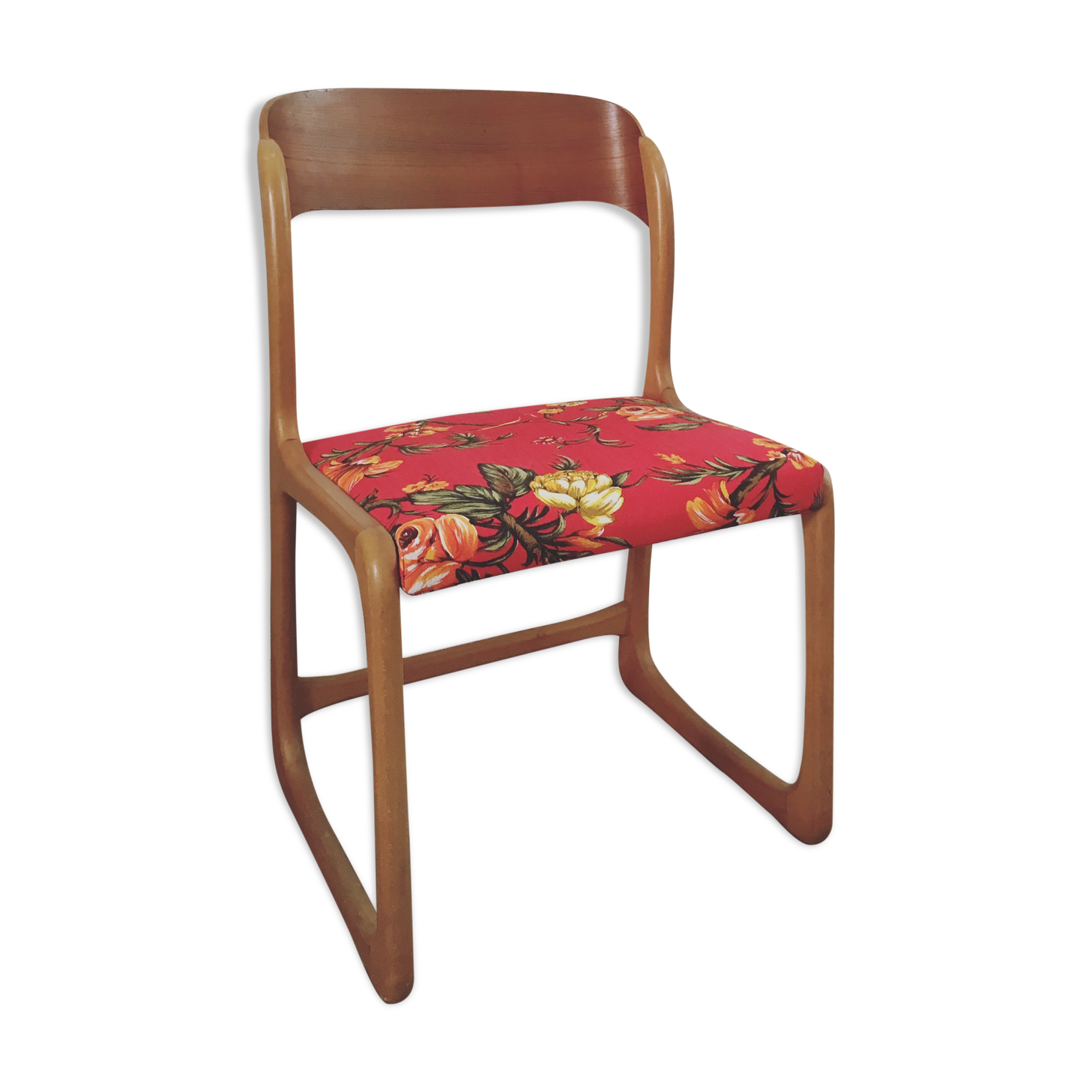 Gorgeous renovated Baumann sled Chair