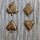 Vintage brass catchall tray