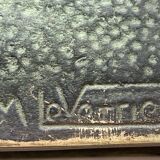 Max Le Verrier Bronze Book Box, 1950s/1960s