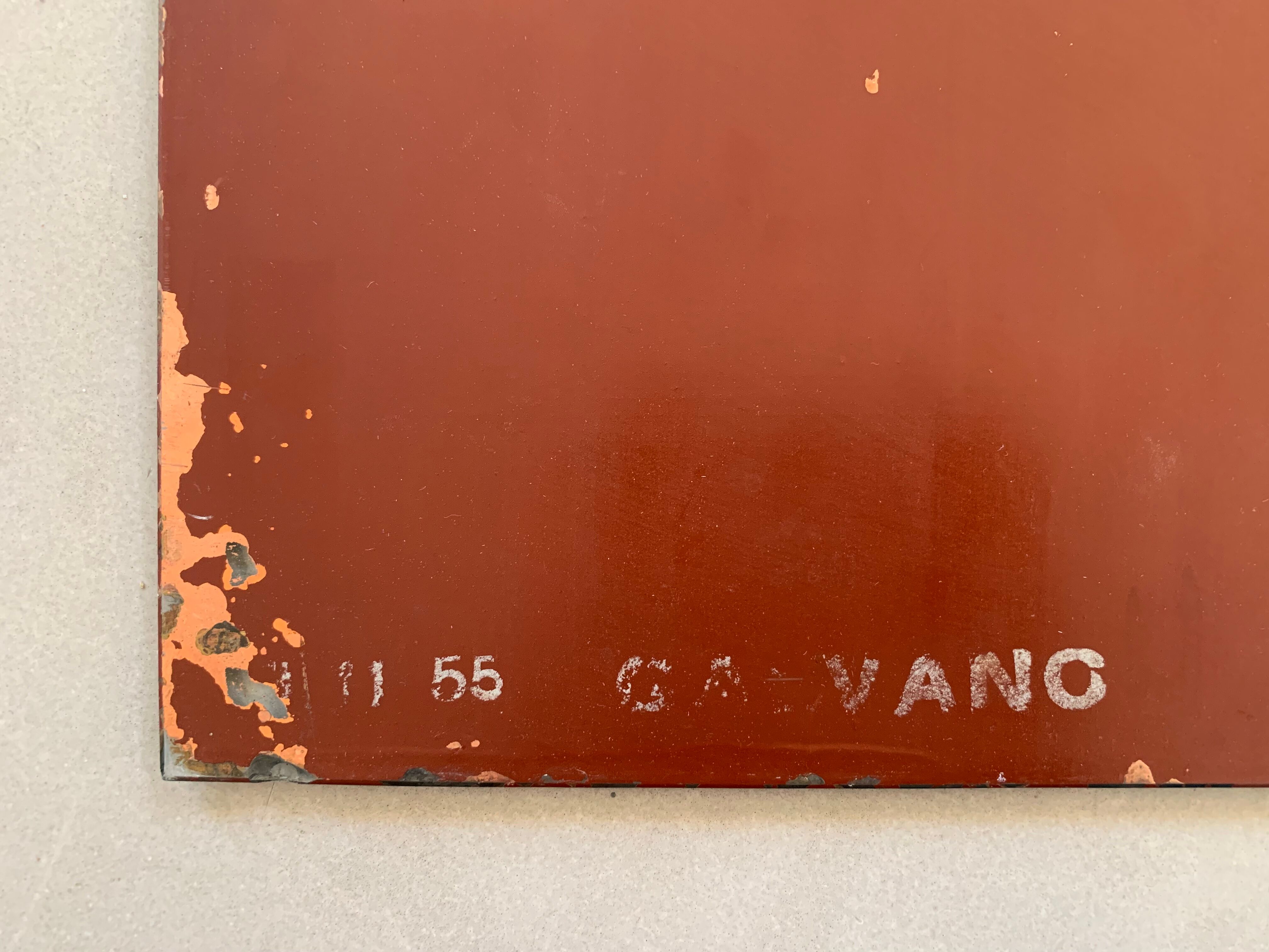 Bevelled mirror 60x42cm