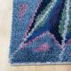 Tapis original abstract Suède années 1960 146x201cm