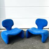 Paire de fauteuils Djinn par Olivier Mourgue