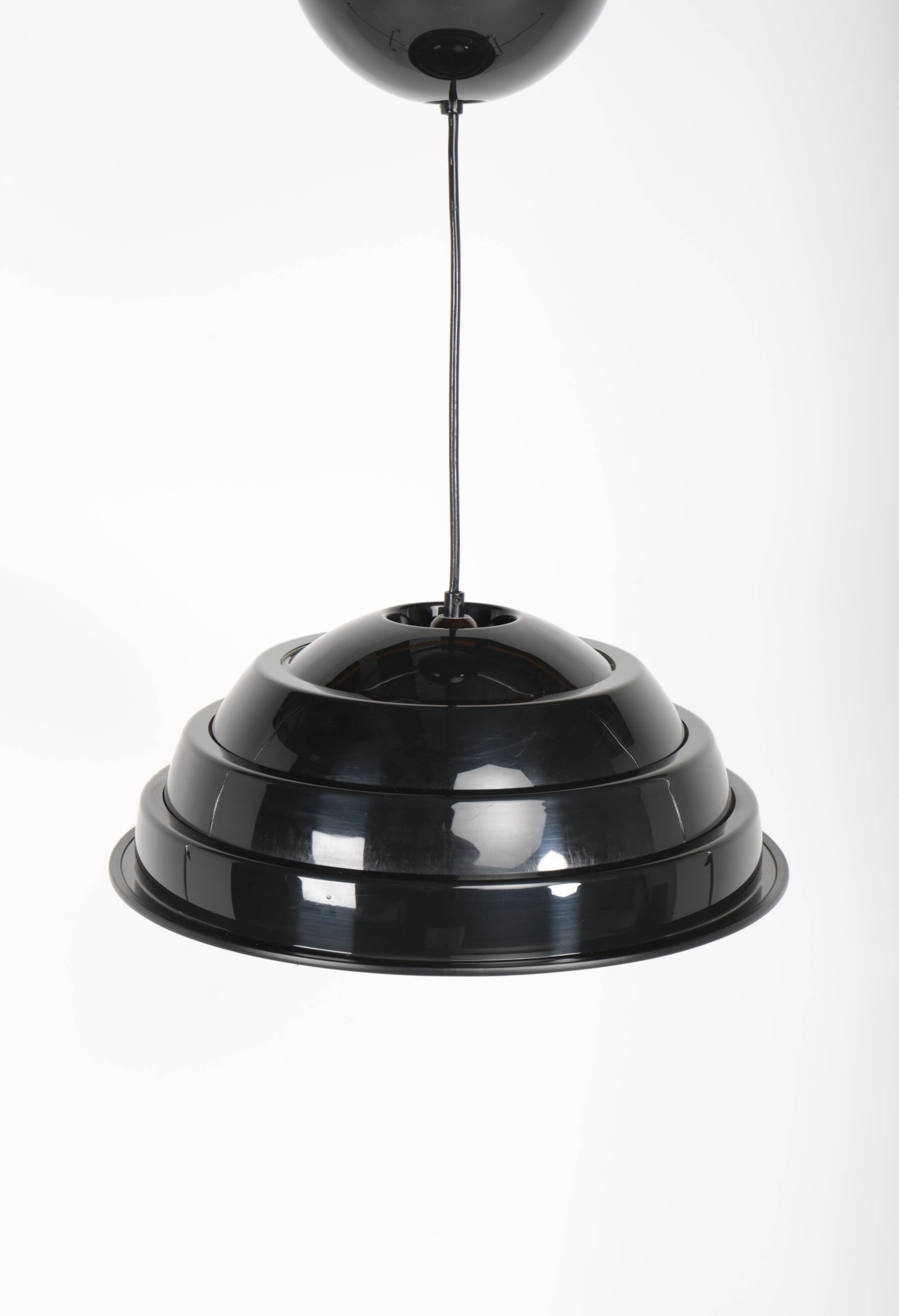 “Telescopus” pendant light by Francesco & Aldo Piccaluga for iGuzzini, 1977