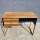 Scandinavian desk 1960s black pangaré