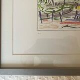 Lithograph - Roy Lichtenstein - Red Sky