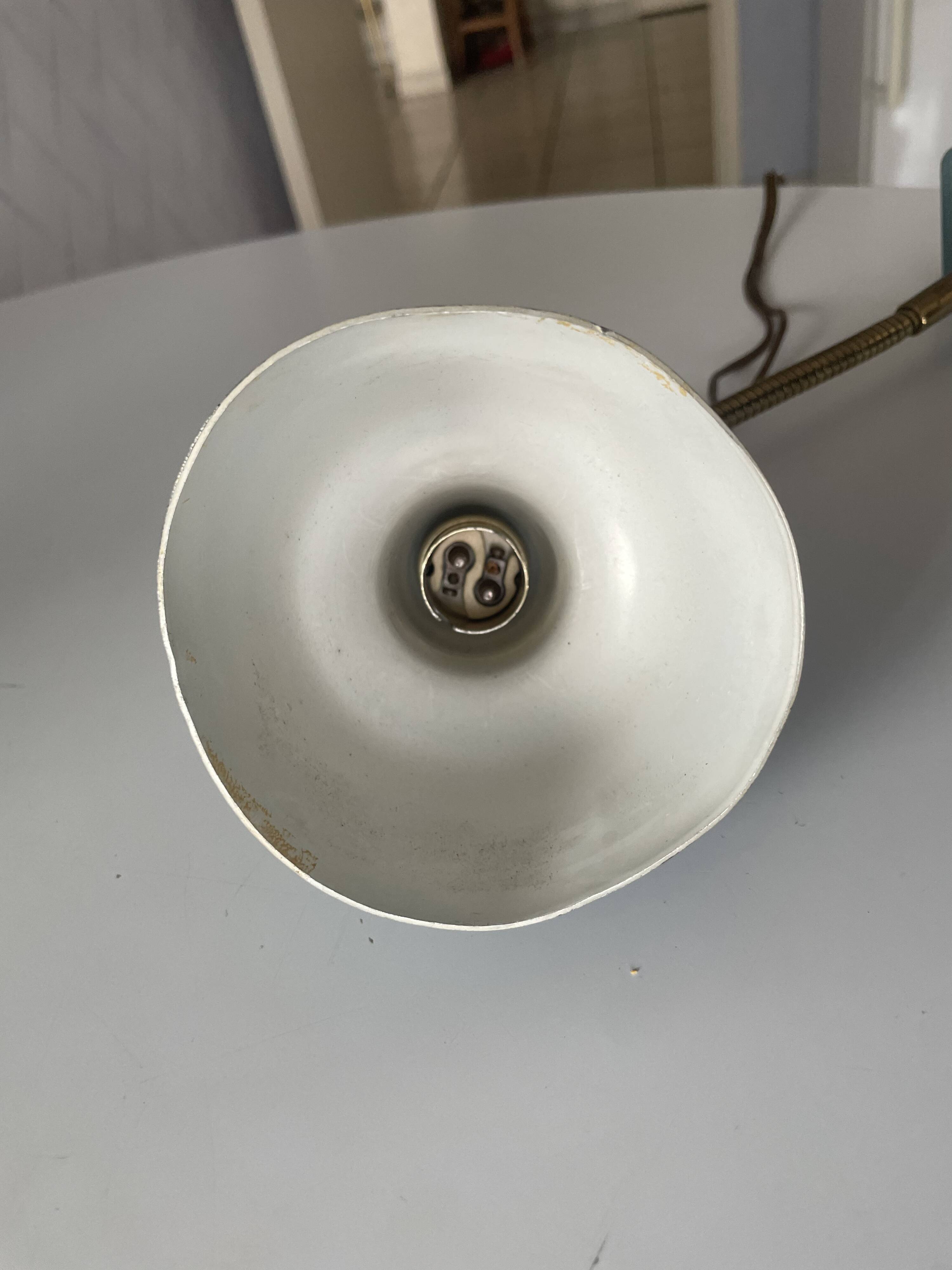 1950s clip lamp