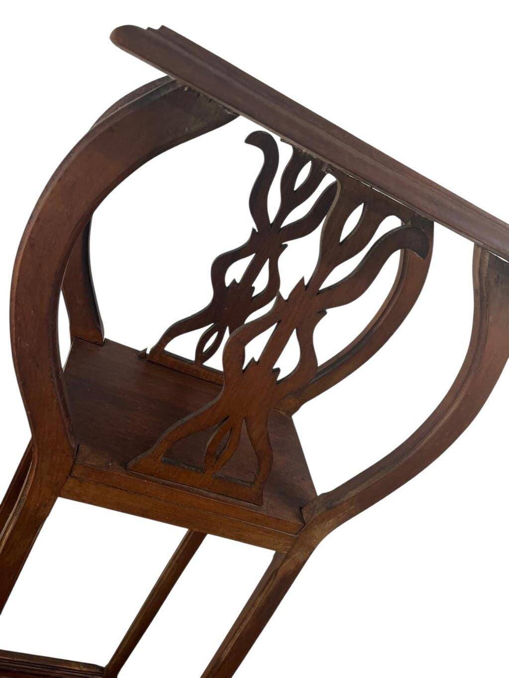 Table d'appoint/support/piédestal vintage XL (1,34 m !)