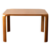 Curved Plywood Coffee Table T-2001 by Saburo Inui for Tendo Mokko, 1960s