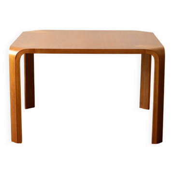 Curved Plywood Coffee Table T-2001 by Saburo Inui for Tendo Mokko, 1960s