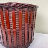 Wicker flowerpot