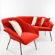 Banquette coquille Marlboro