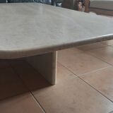 Travertine lounge table Roche Bobois 99 years
