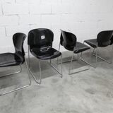 Set of 29 stackable SM400 chairs designed by Gerd Lange in 1980 by Drabert