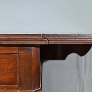 Petite table à volets en acajou, maison lemarchand, a. lemoine – milieu xixe
