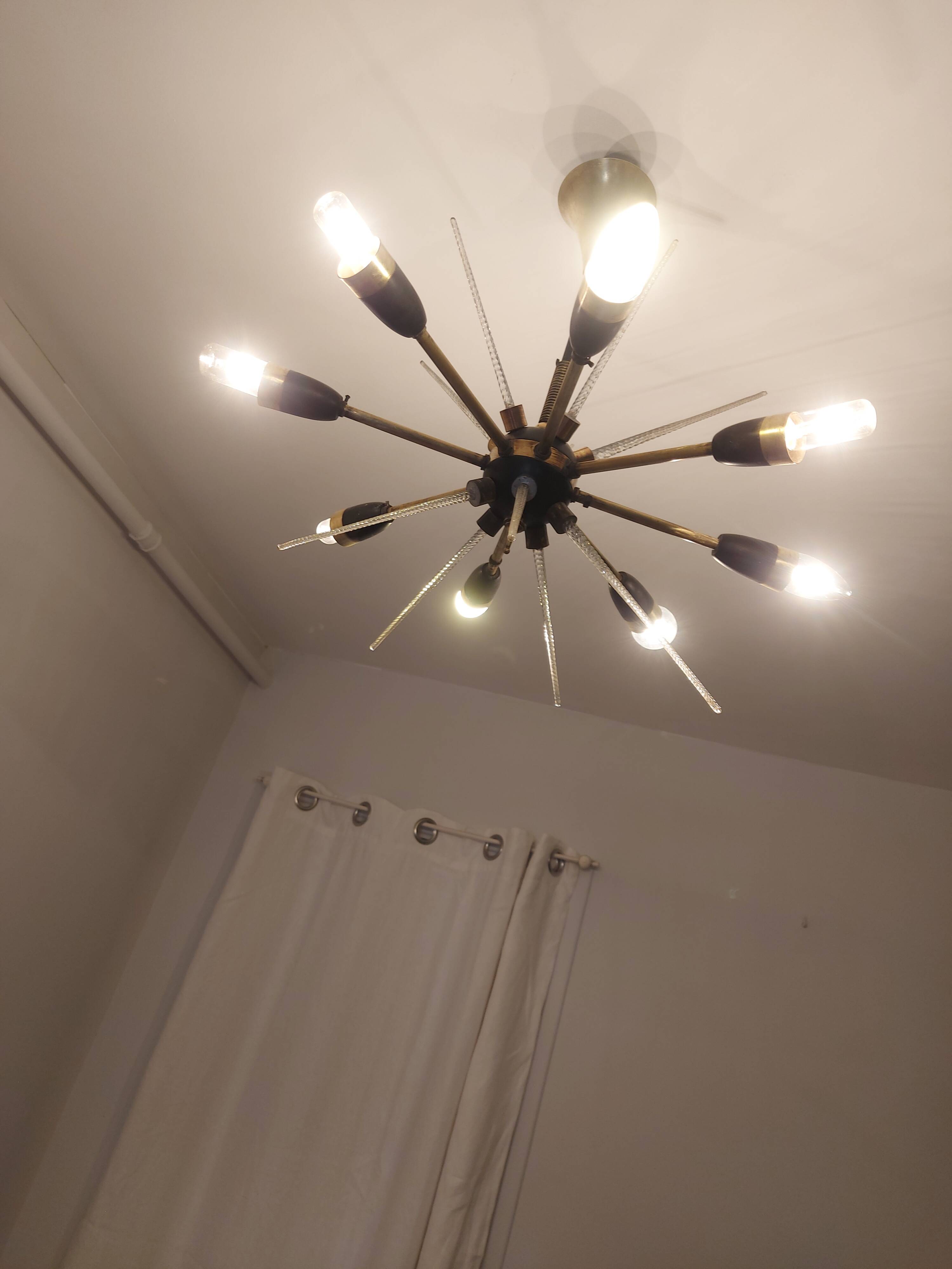 Sputnik chandelier
