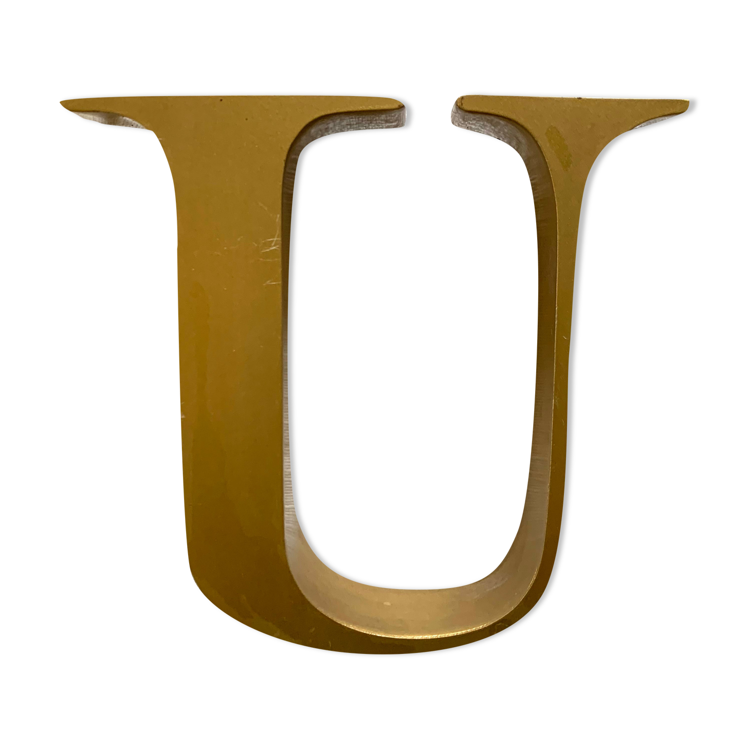 Vintage metal letter