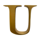 Vintage metal letter