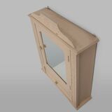 French wood and mirror Art Deco Shaving Cabinet, 1930s