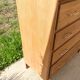 Large chest of drawers with 4 drawers from the 1950s.
