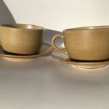 Pair of blond Grès Village lunches