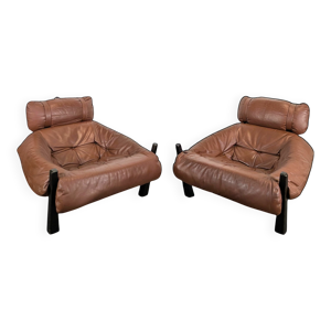 Paire fauteuils Gérard Van